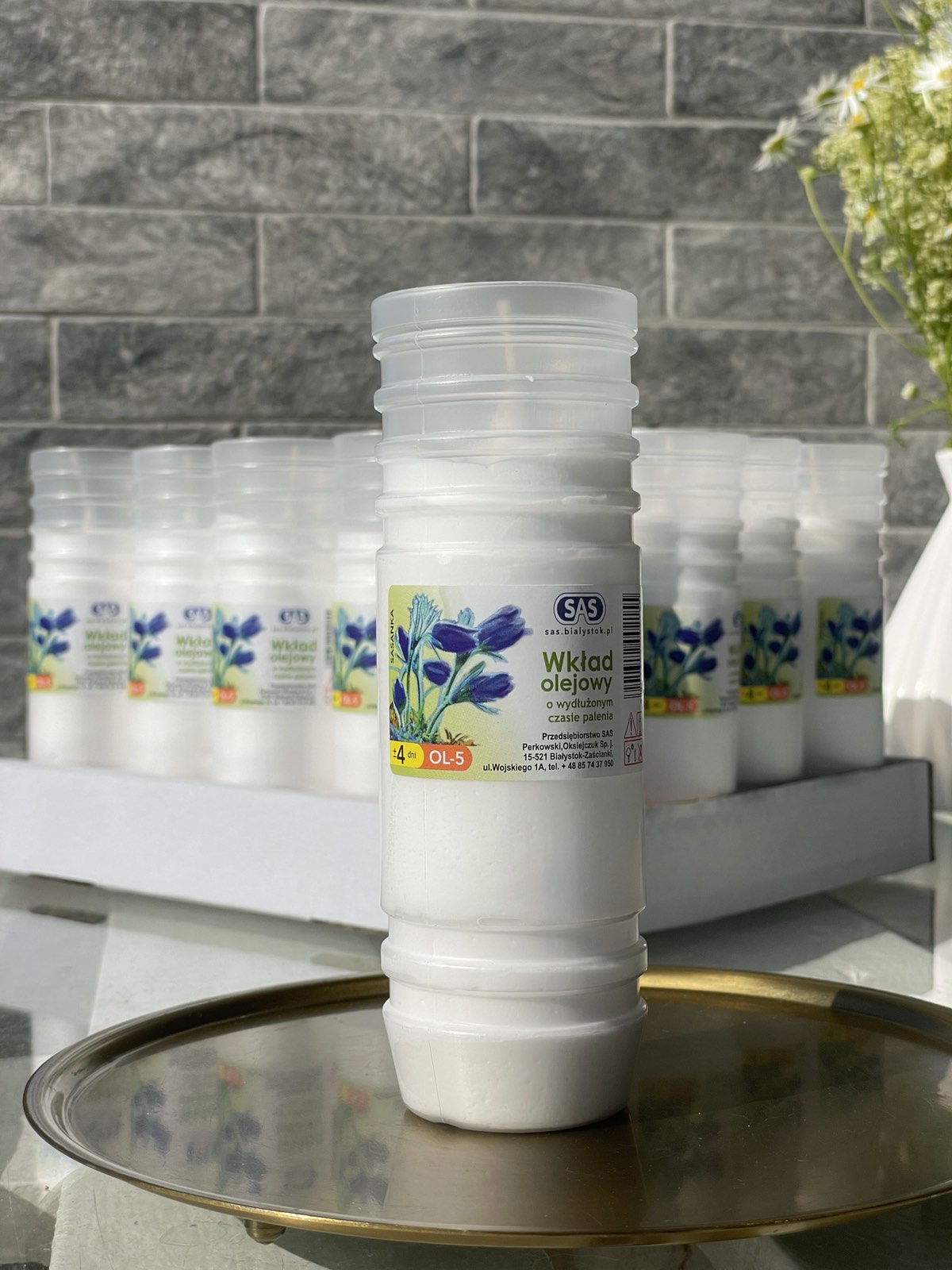 Свеча-вкладыш масленная в лампаду OL-5