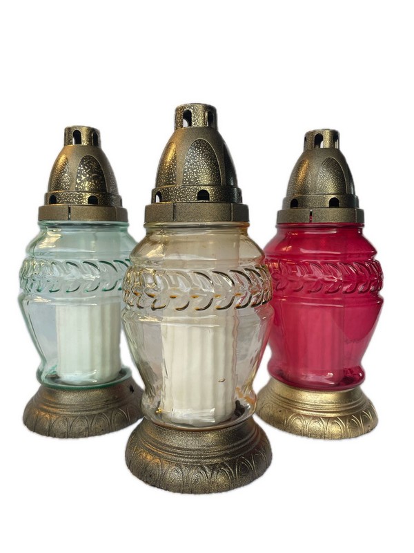 Свеча-лампада стеклянная Ls-10