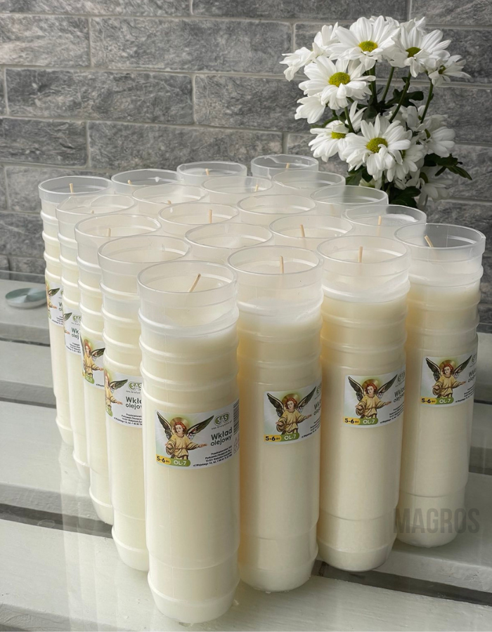 Свеча-вкладыш масленная в лампаду OL-7